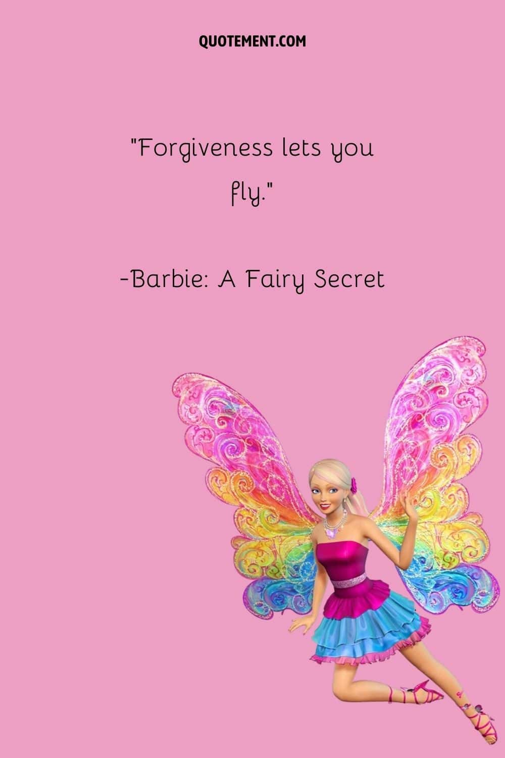 Forgiveness lets you fly.