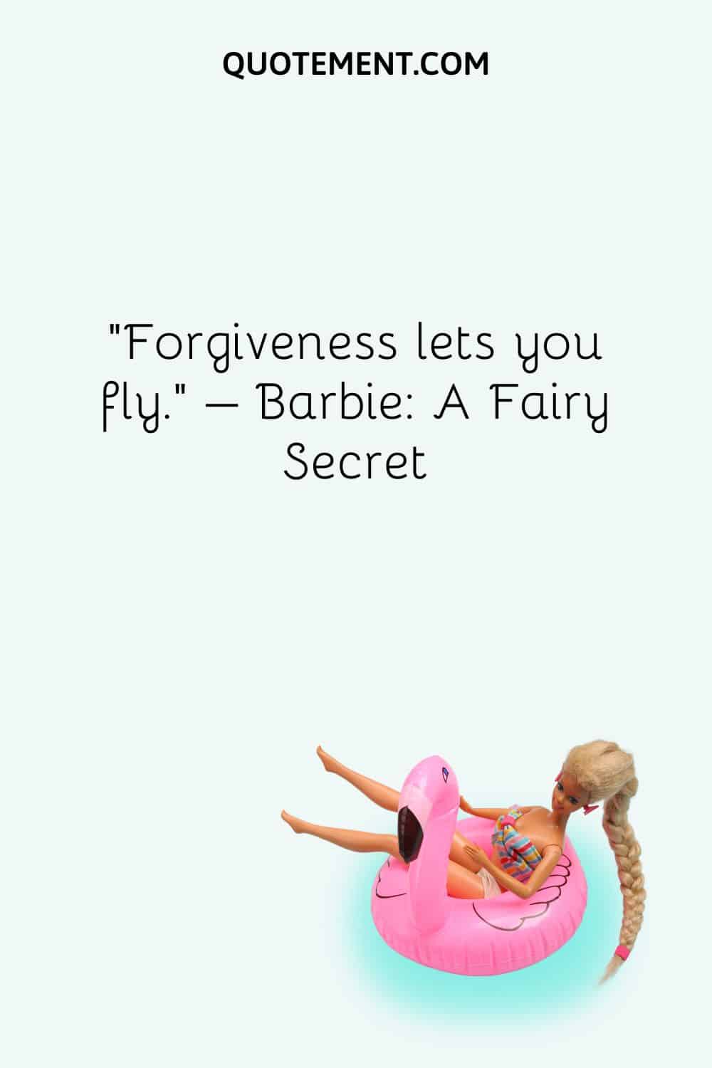 Forgiveness lets you fly