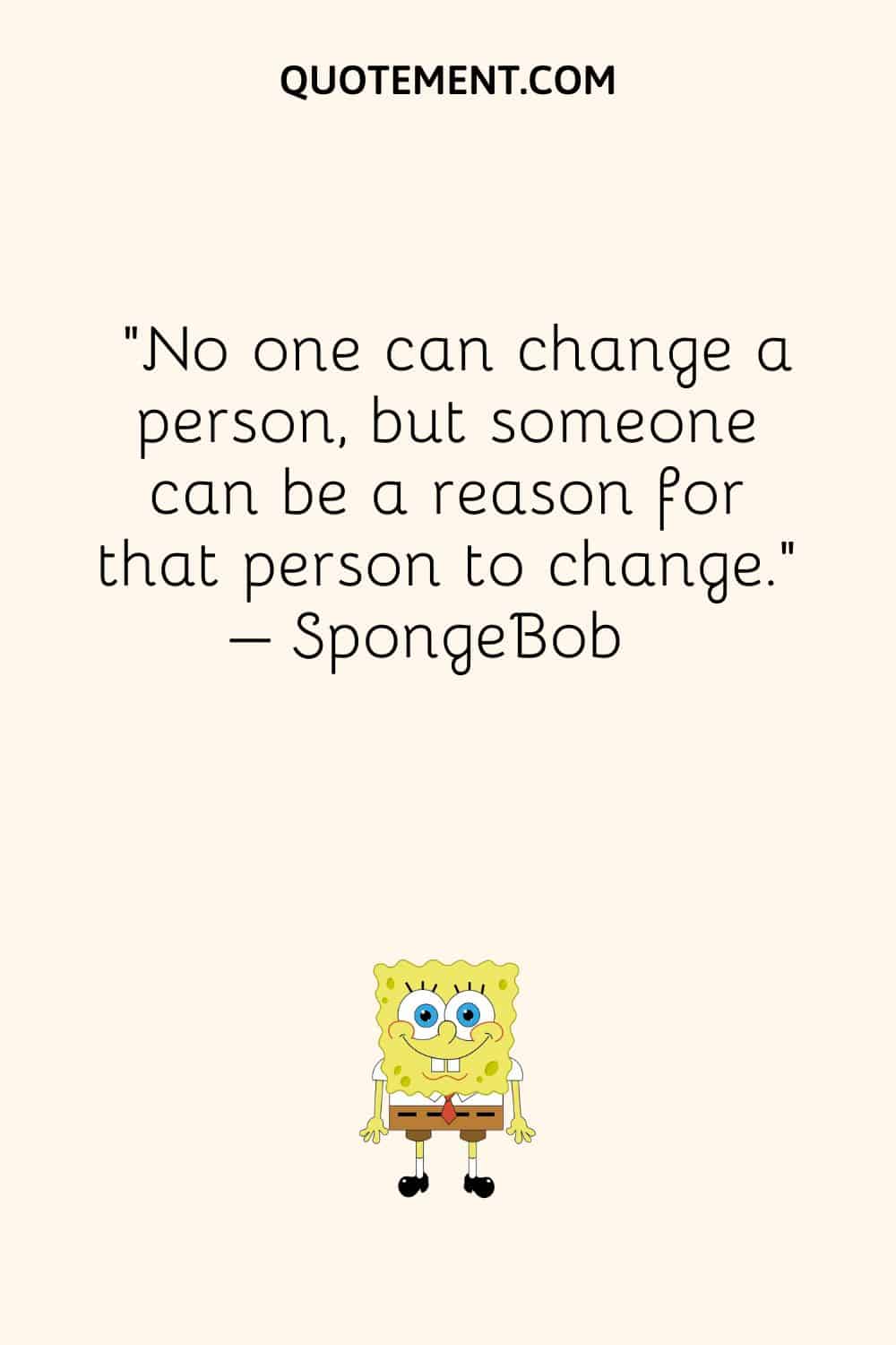 Illustration representing best SpongeBob quote and SpongeBob SquarePants.