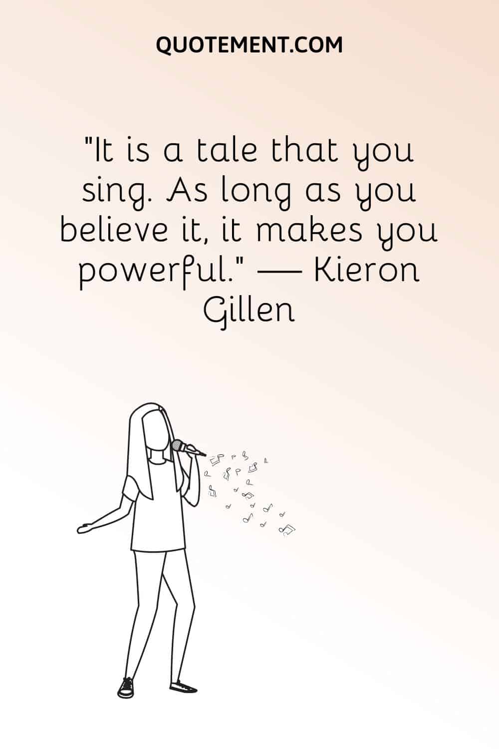 “It is a tale that you sing. As long as you believe it, it makes you powerful.” — Kieron Gillen