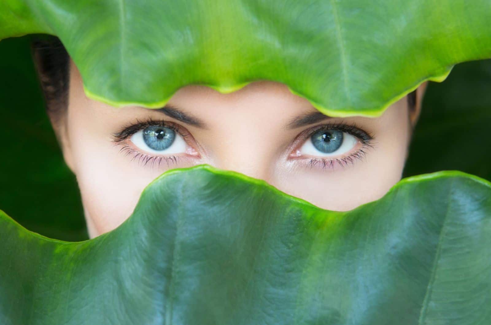 woman with beautiful eyes