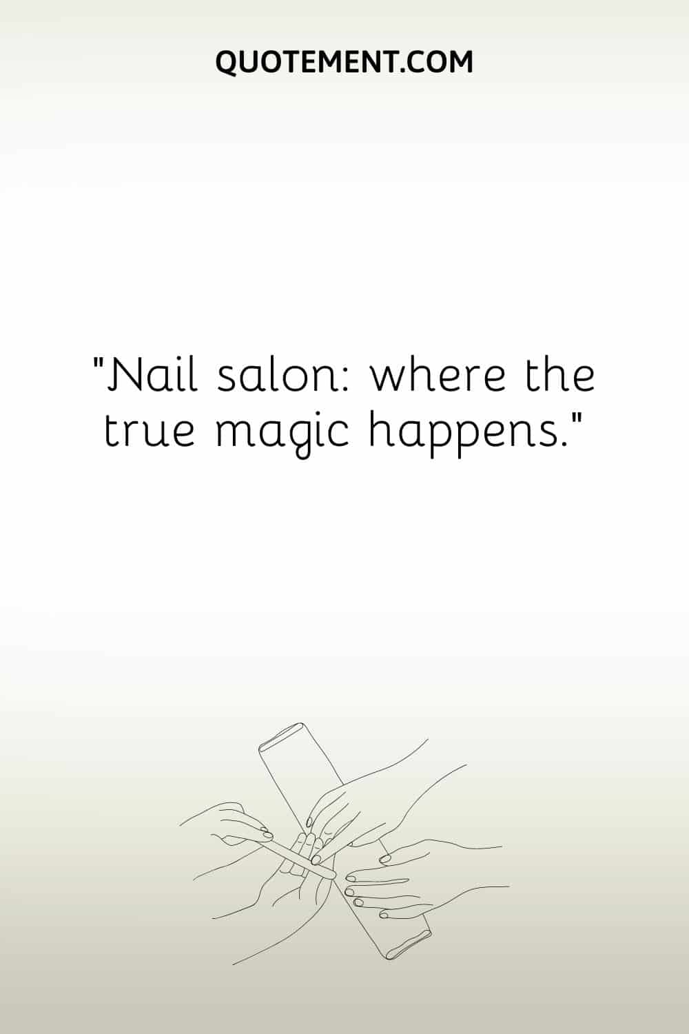 “Nail salon where the true magic happens