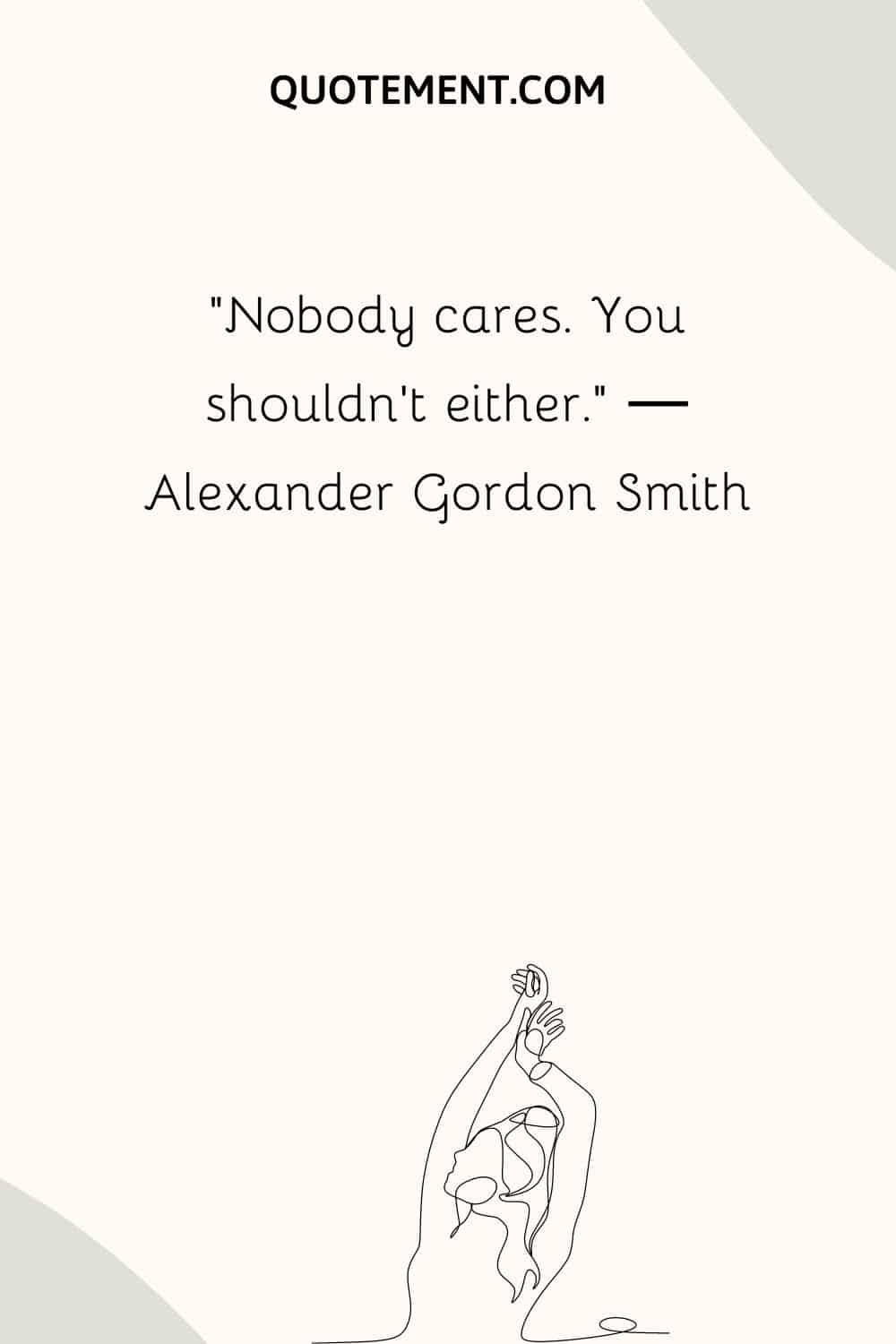 Nobody cares. You shouldn’t either