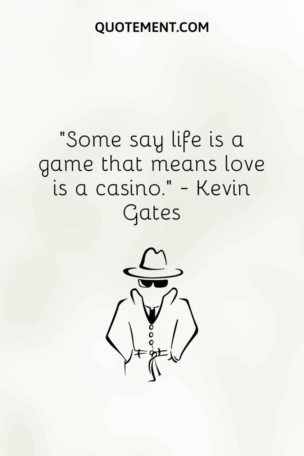 Algunos dicen que la vida es un juego que significa que el amor es un casino