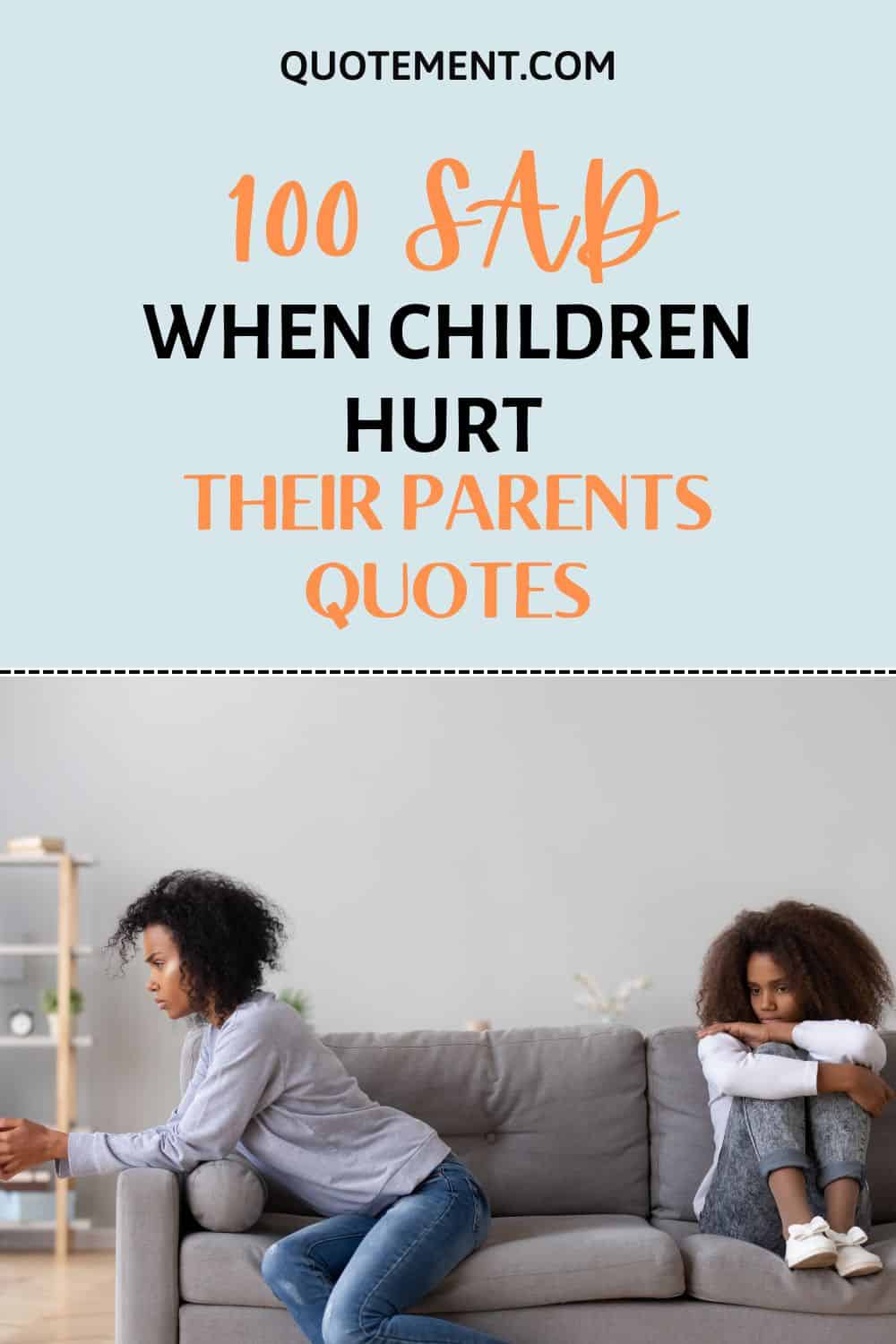 sad quotes about parents