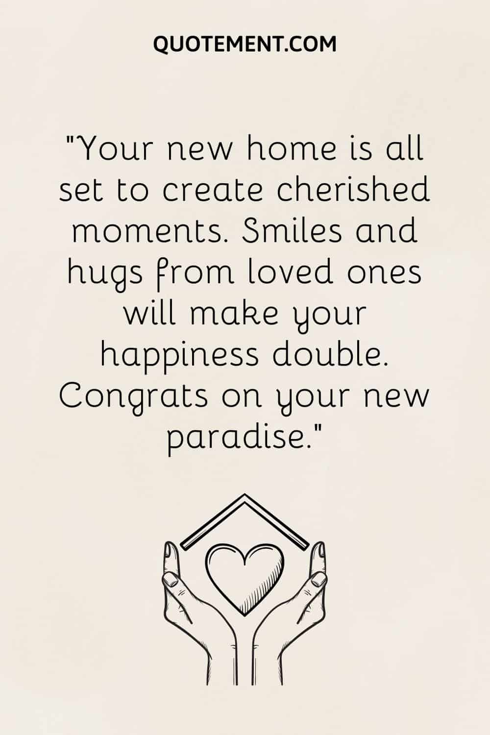 Your new home is all set to create cherished moments