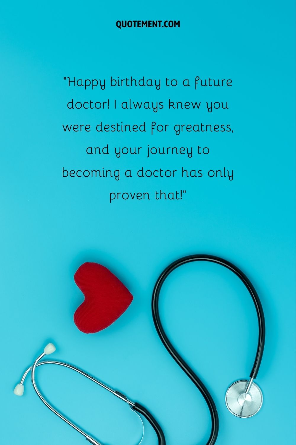 image of medical essentials representing birthday wishes for future doctor friend