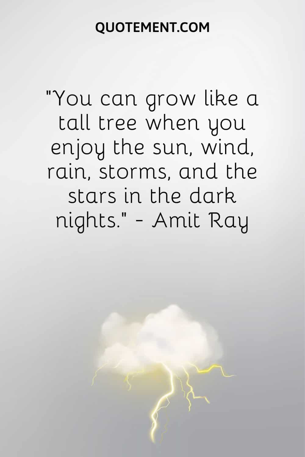 lightning from a cloud image representing lightning aesthetic quote