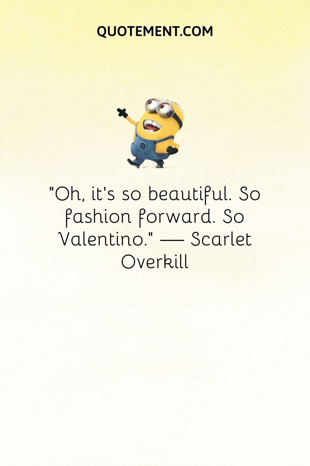 Oh, it’s so beautiful. So fashion forward