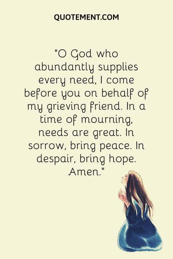 List Of 60 Powerful Prayers To Comfort A Grieving Friend