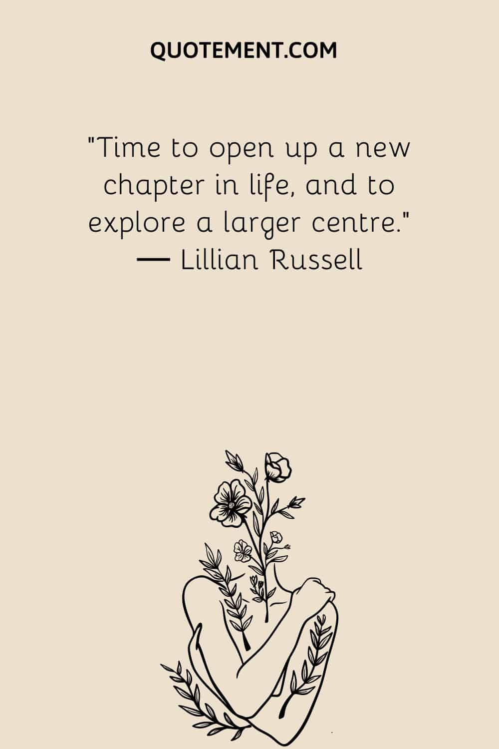 Time to open up a new chapter in life, and to explore a larger centre