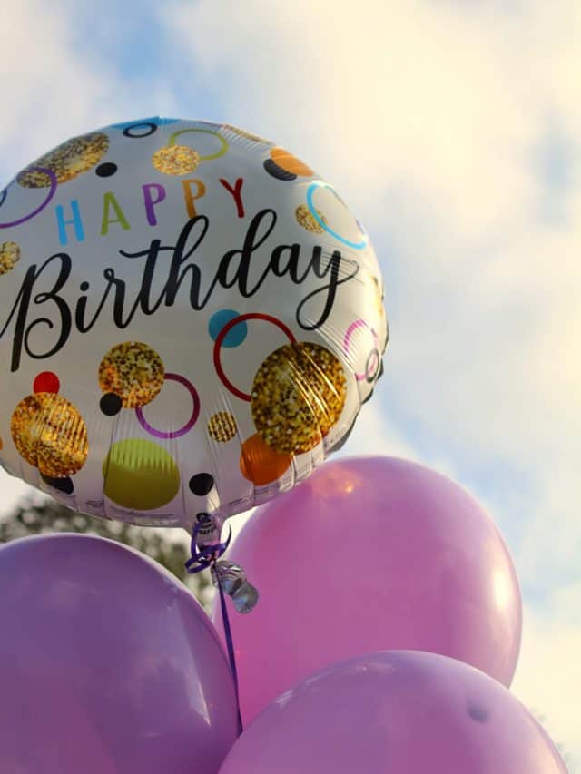 happy birthday balloon for a 14 year old teen