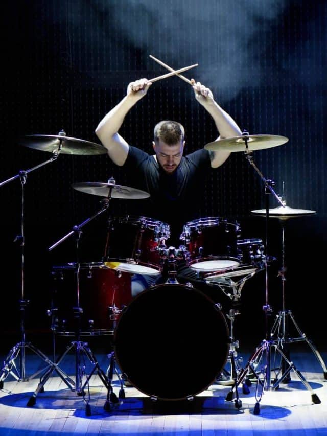 drummer playing drums