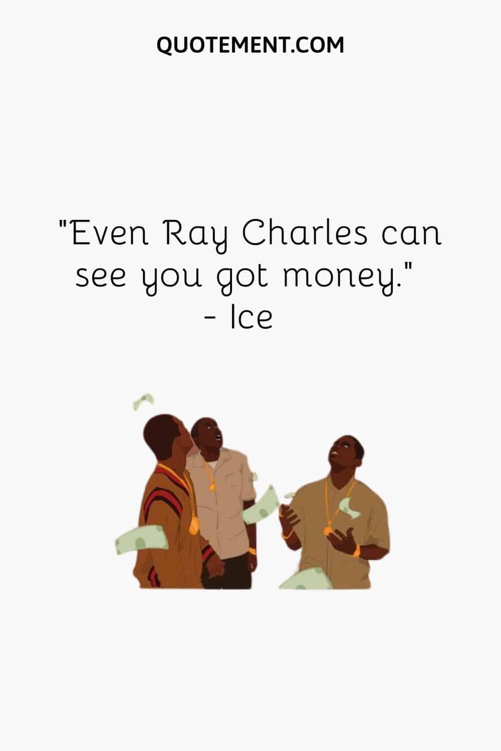 illustration of three men representing paid in full quote