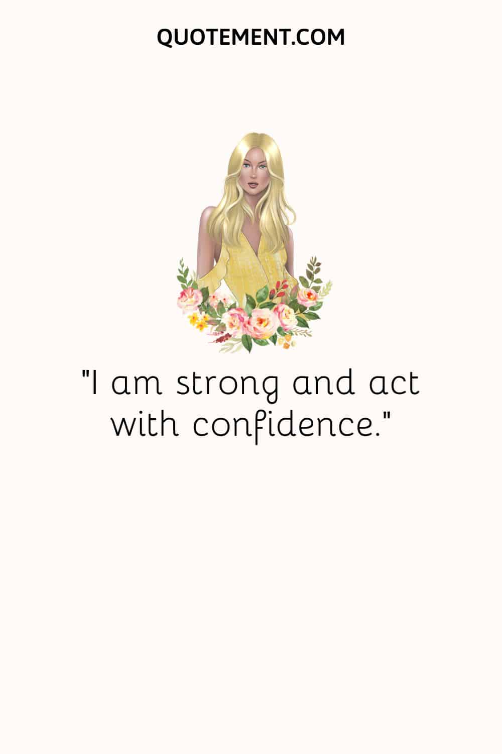 lady in yellow dress and flowers image representing positive affirmation for self esteem