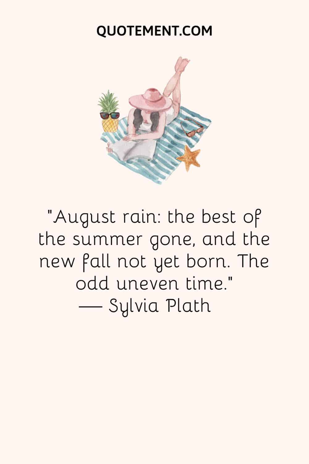 August rain