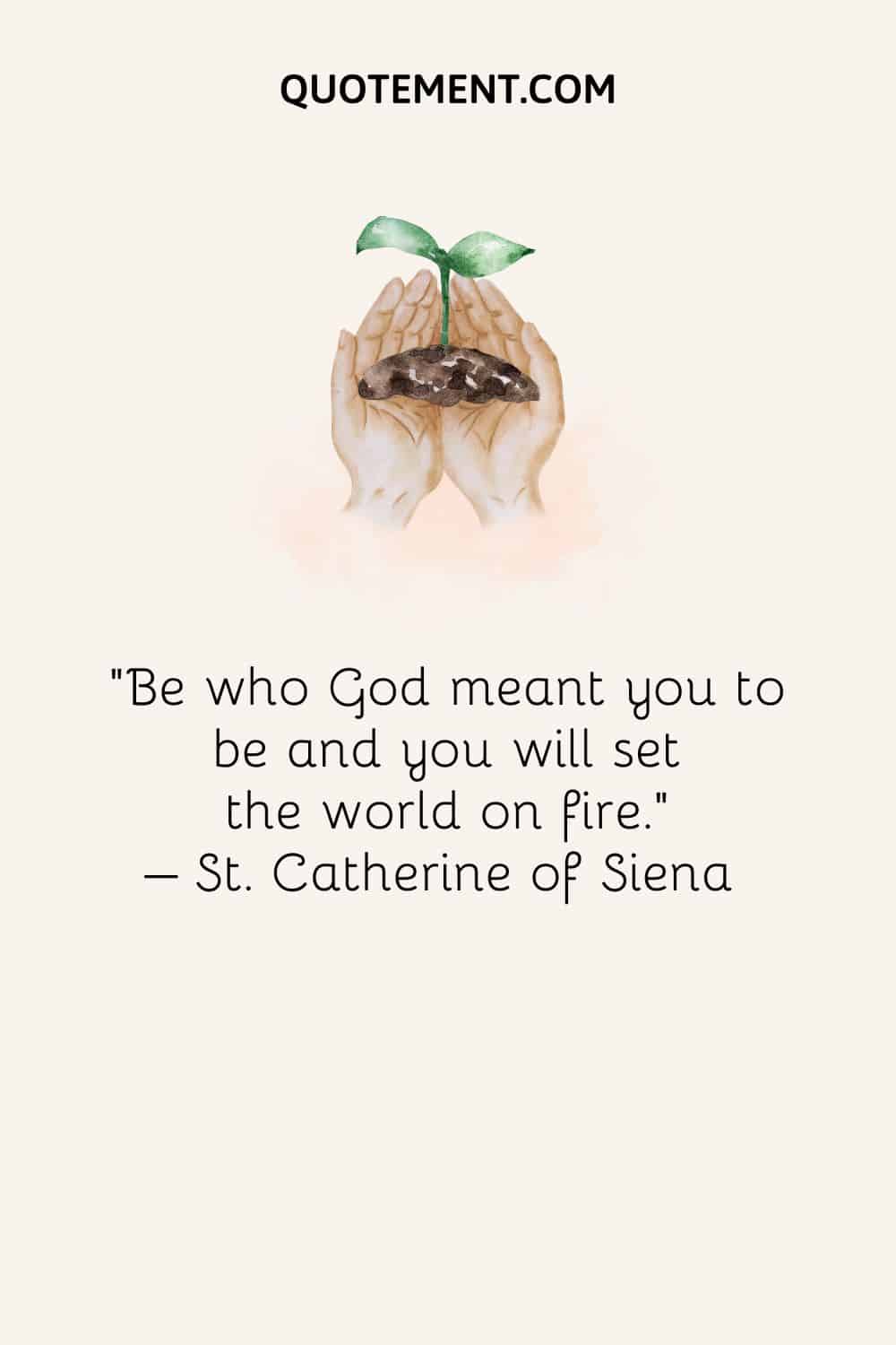 Be who God meant you to be