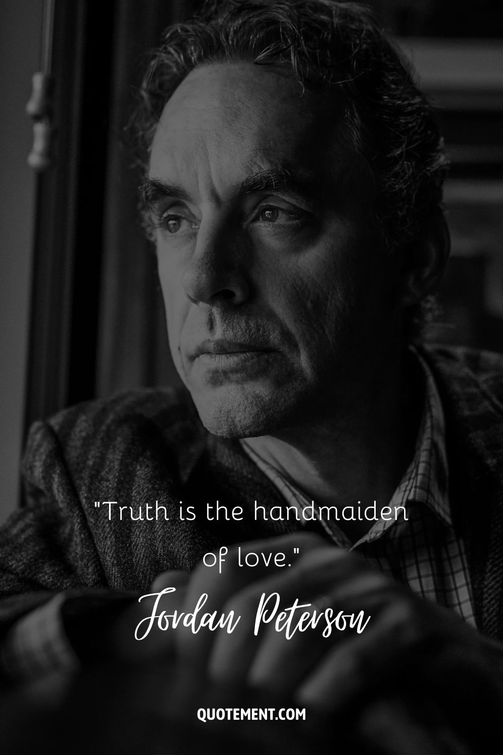 Cita de Jordan Peterson sobre la verdad.
