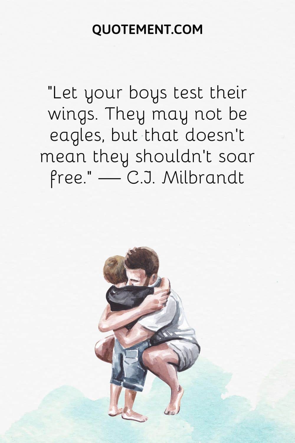 Let your boys test their wings