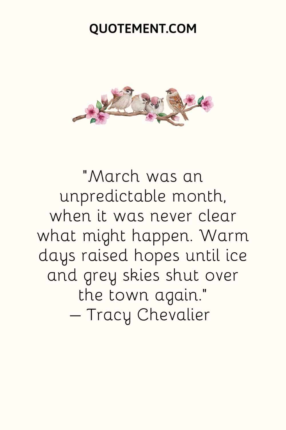 march month quotes