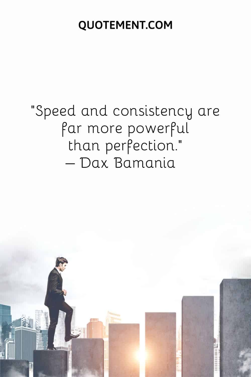 Speed and consistency are far more powerful than perfection.