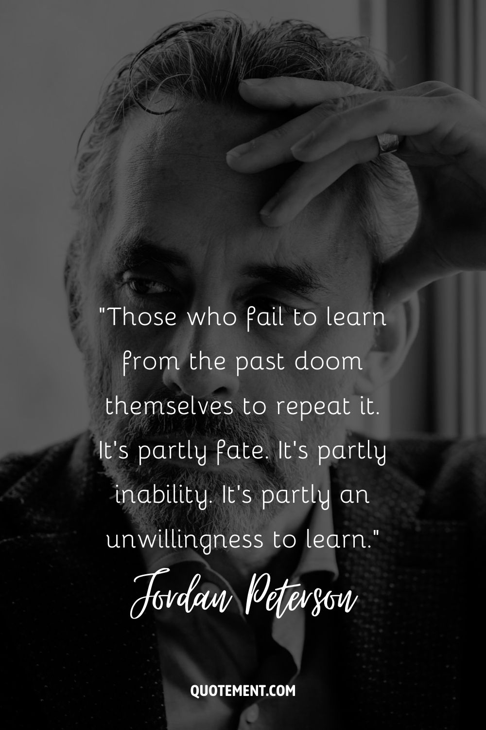 Those who fail to learn from the past doom themselves to repeat it. It’s partly fate. It’s partly inability. It’s partly an unwillingness to learn