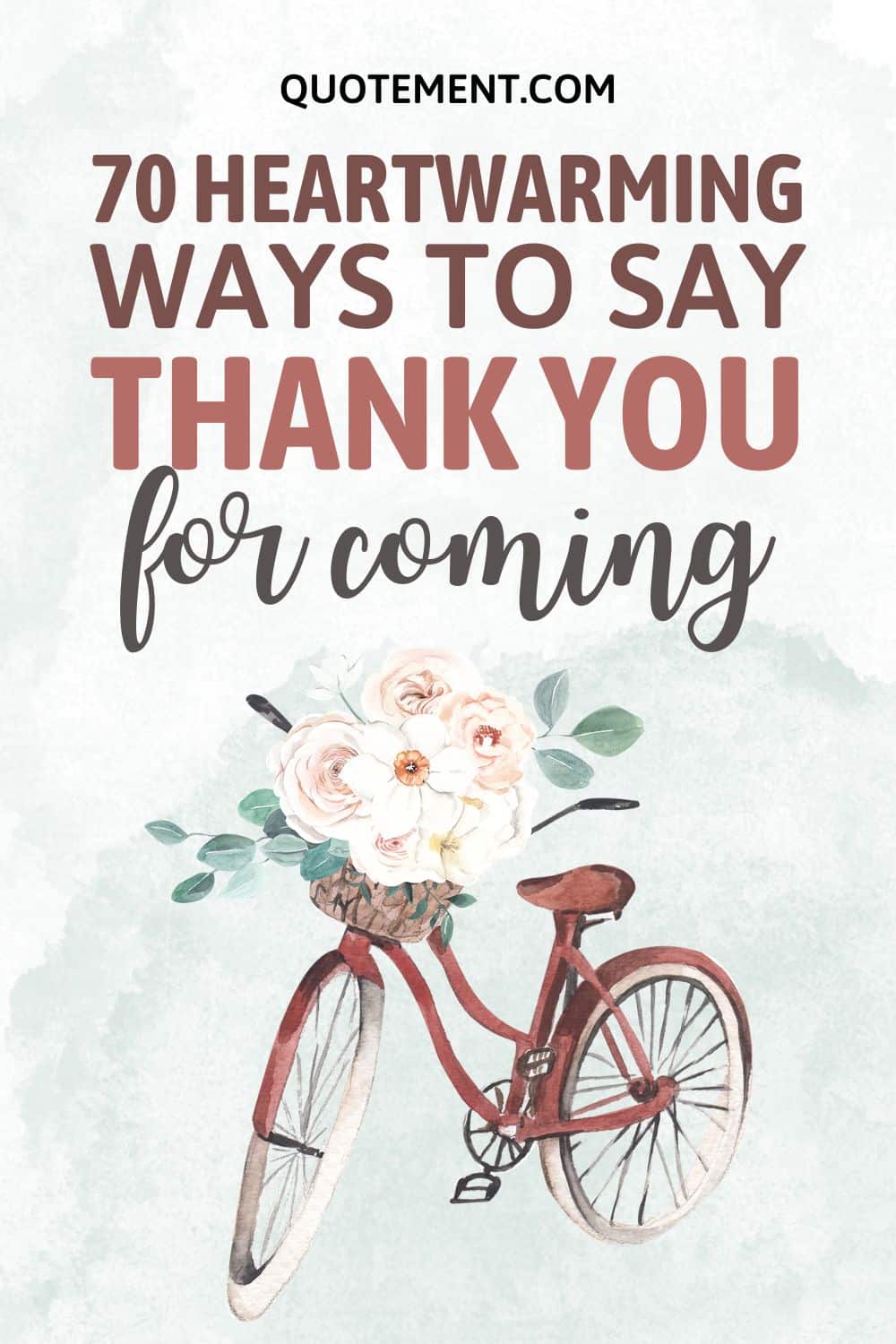 Unmatched List Of 70 Ways To Say Thank You For Coming