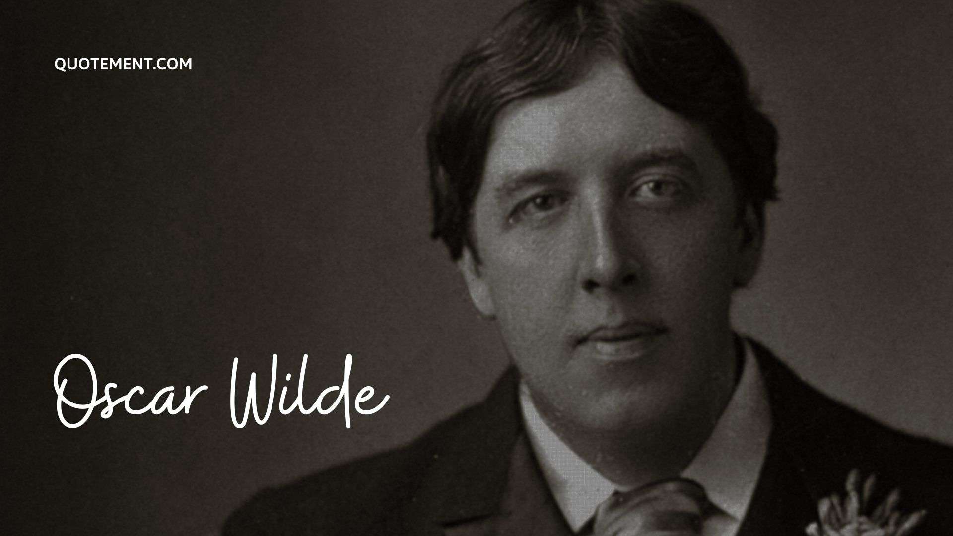 oscar wilde portrait and quotes