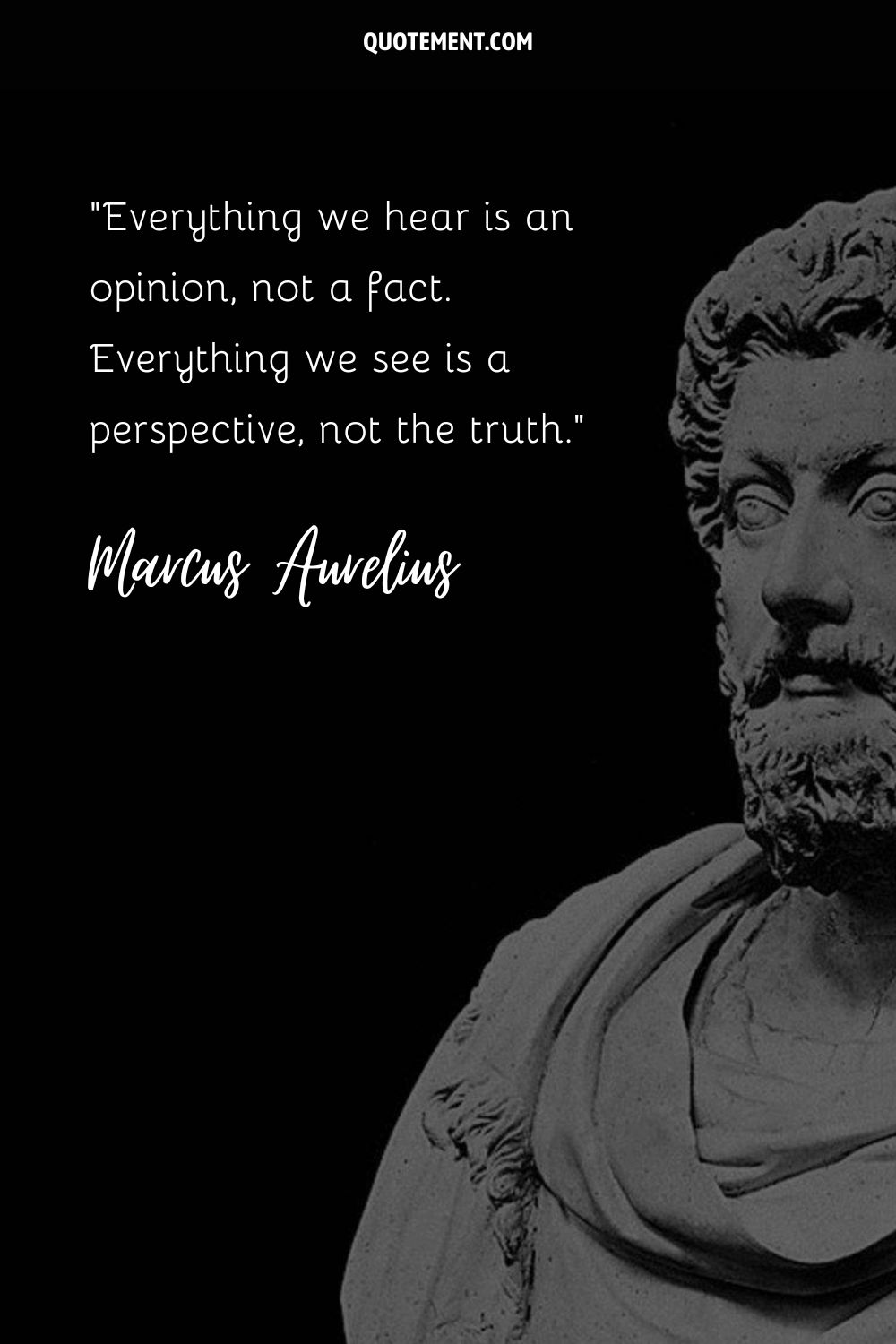 Emperor Marcus Aurelius statue representing the greatest Marcus Aurelius quote.
