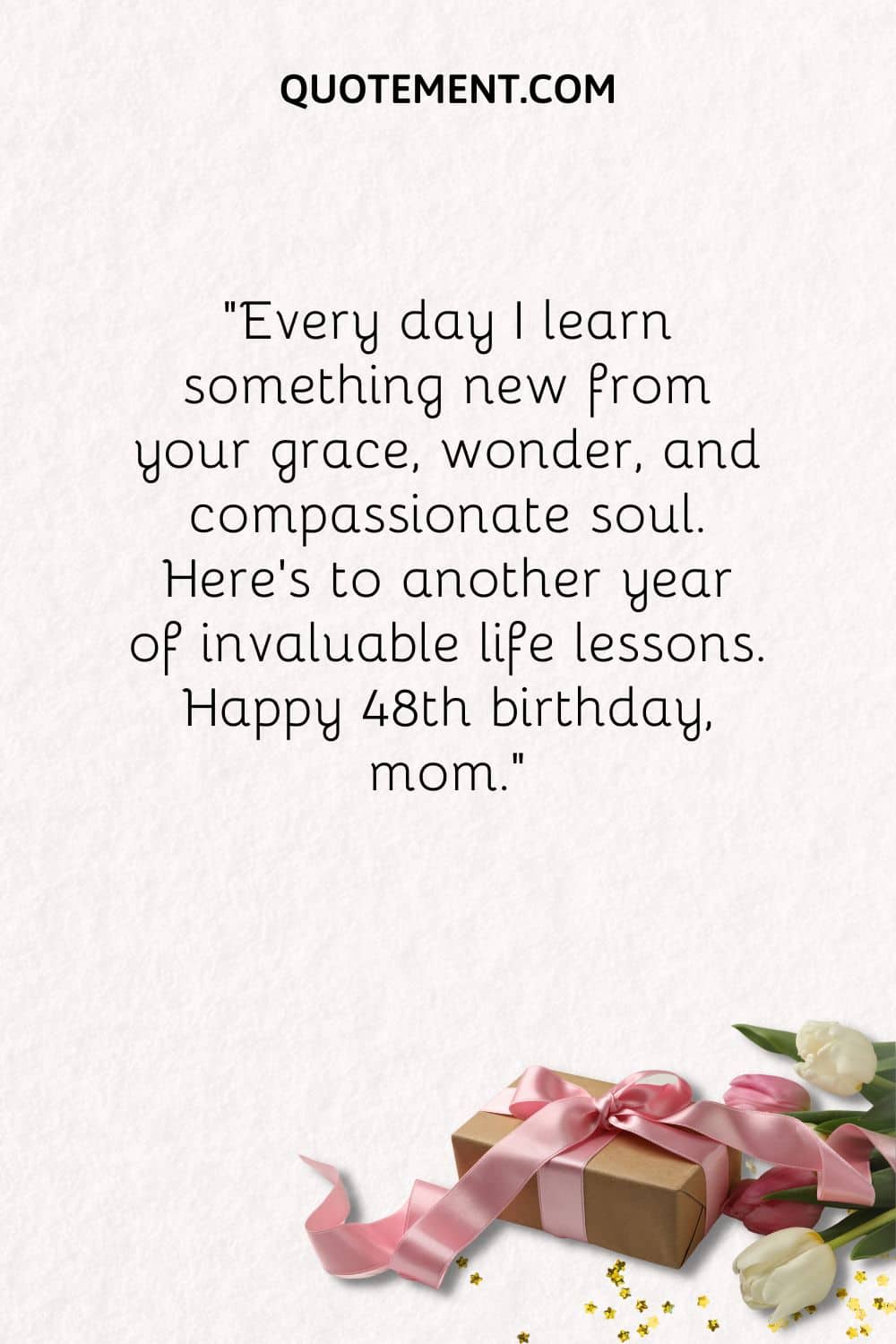 Every day I learn something new from your grace, wonder, and compassionate soul