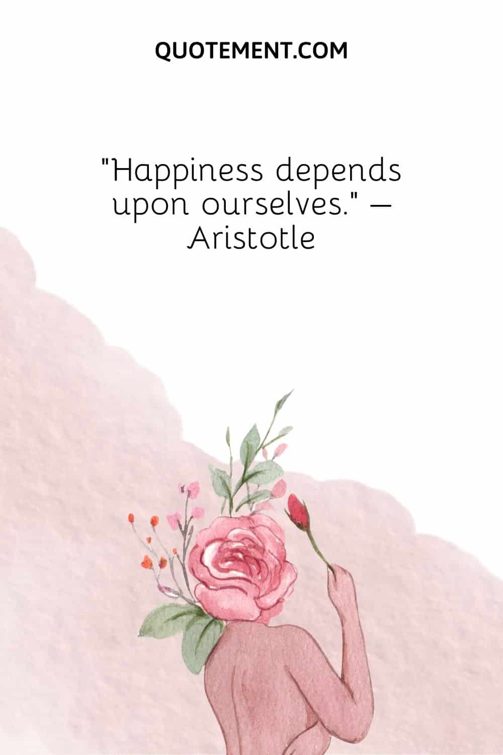 Happiness depends upon ourselves. – Aristotle