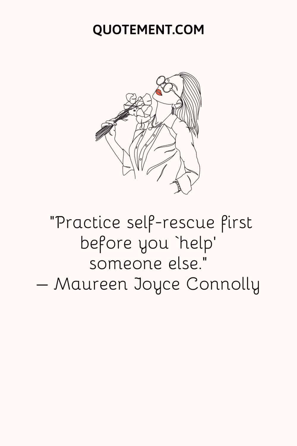 Practice self-rescue first before you ‘help’ someone else