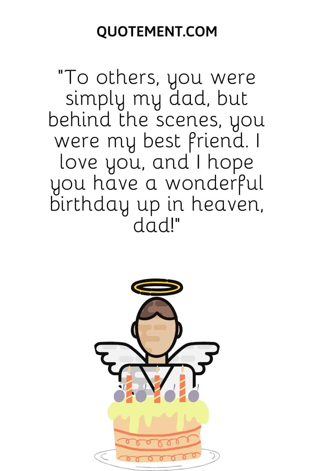 happy birthday in heaven dad quotes