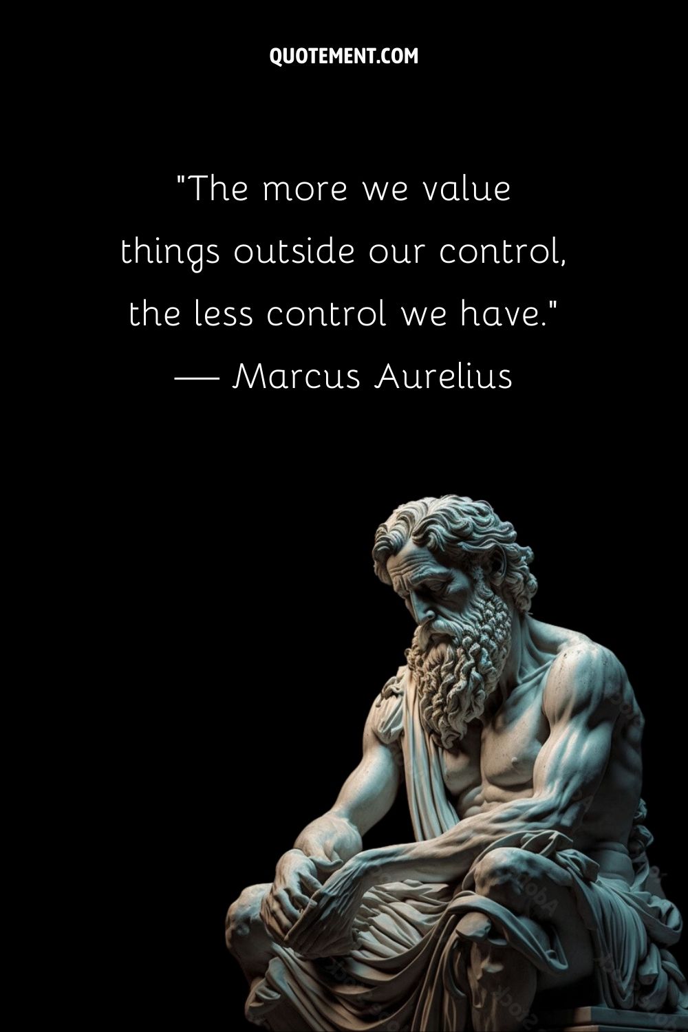 Carved wisdom of Marcus Aurelius
