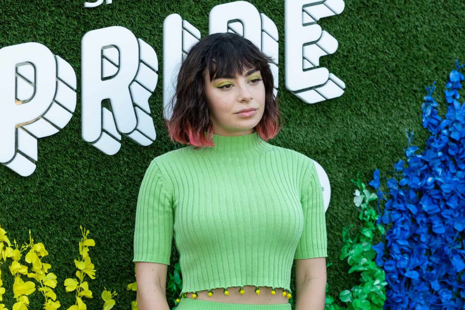 Charlie XCX (Charlotte Emma Aitchison) photographed at a premiere