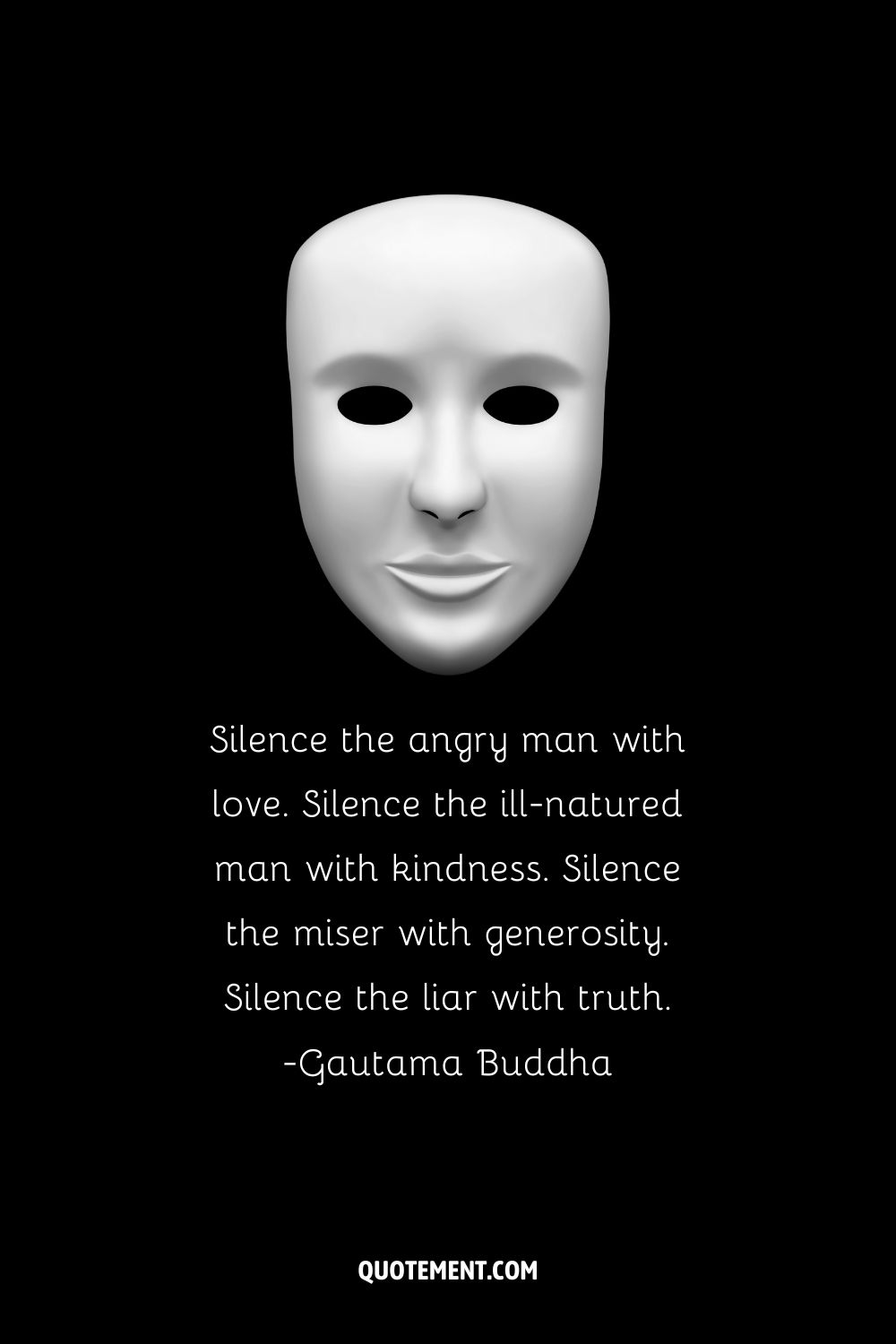 Silence the angry man with love