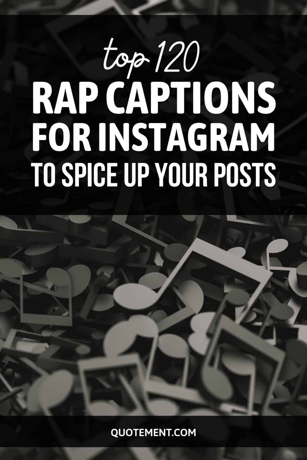 Los 120 mejores subtítulos de rap para Instagram para animar tus publicaciones