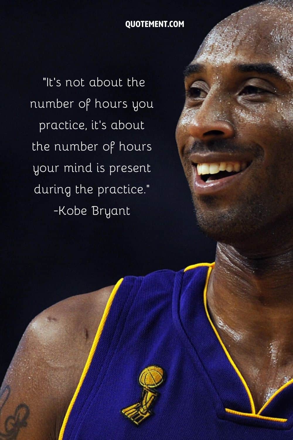 It's not about the number of hours you practice, it's about the number of hours your mind is present during the practice