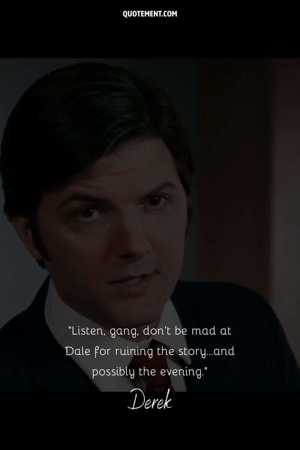 imagen de Adam Scott representando a Step Brothers quote