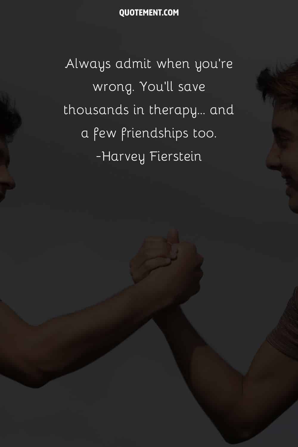 teen boys' handshake image representing teenage quote about friendship