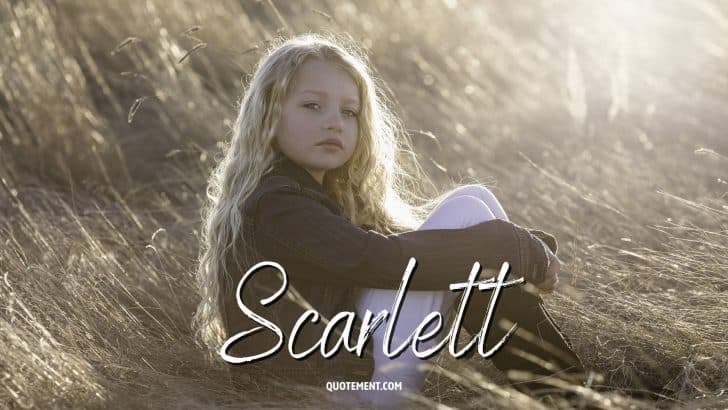 210 Nicknames For Scarlett That Awaken Joy And Passion
