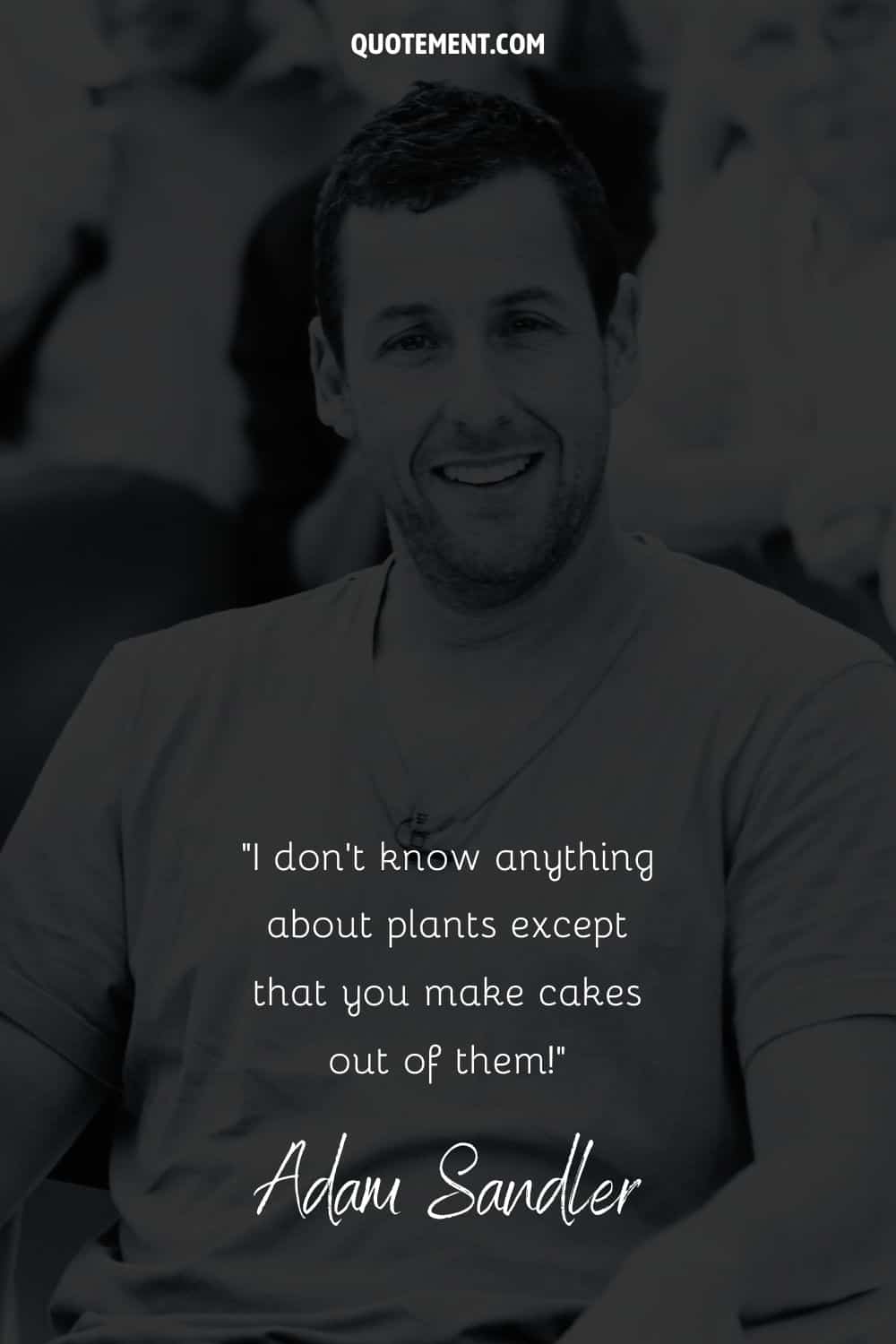 Funny uplifting quote by Adam Sandler from Bedtime Stories