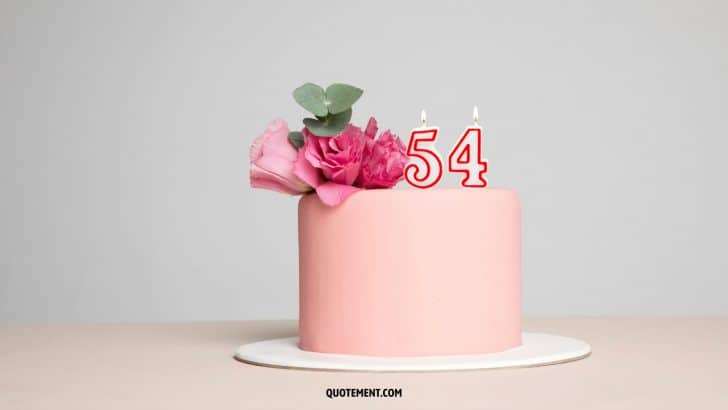Las 110 mejores formas increíbles de felicitar los 54 años