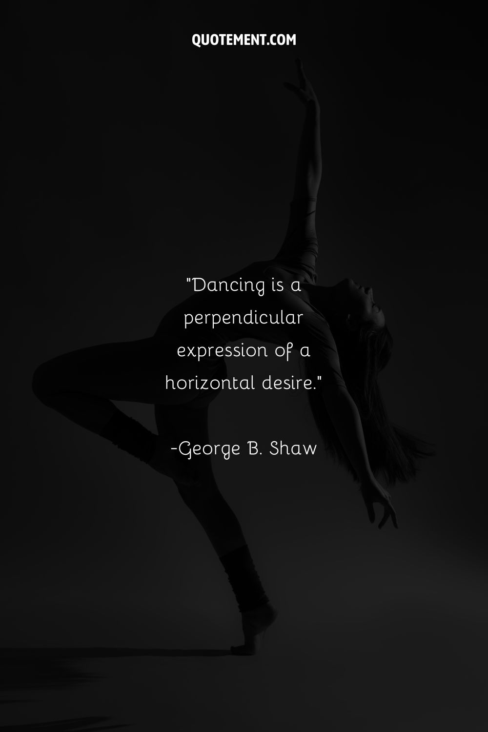 a girl dancing representing short dance quote