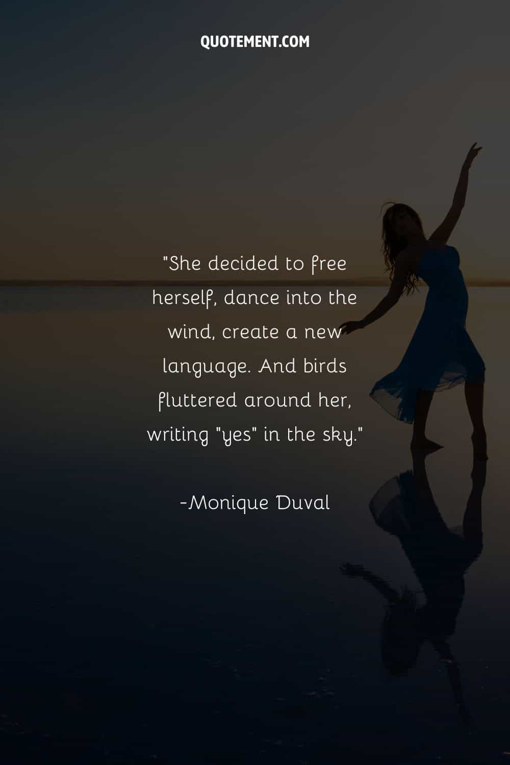 a girl wearing a white dress representing motivational quote for dancers