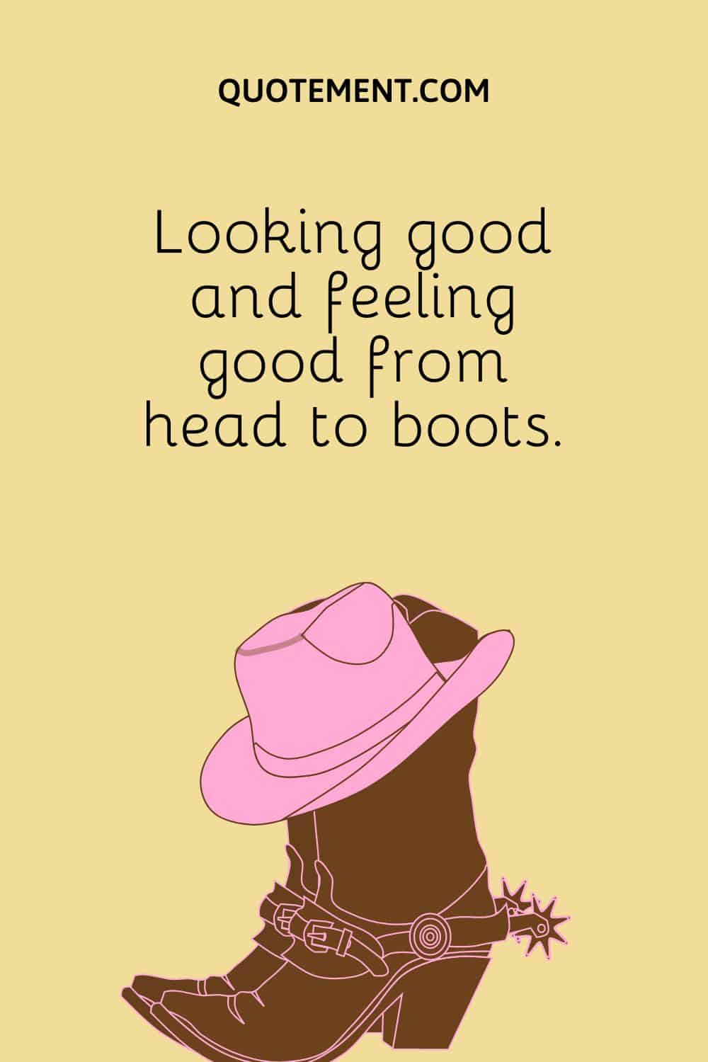 a pink cowgirl hat and a pair of cowgirl boots

