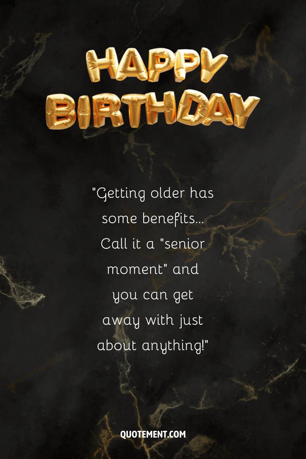 funny sixty-eighth birthday wish on a spooky background

