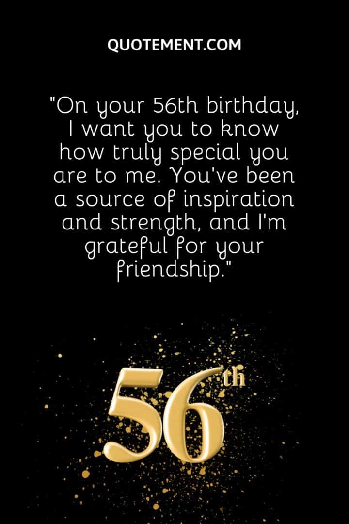 Collection Of 90 Happy 56th Birthday Wishes From The Heart