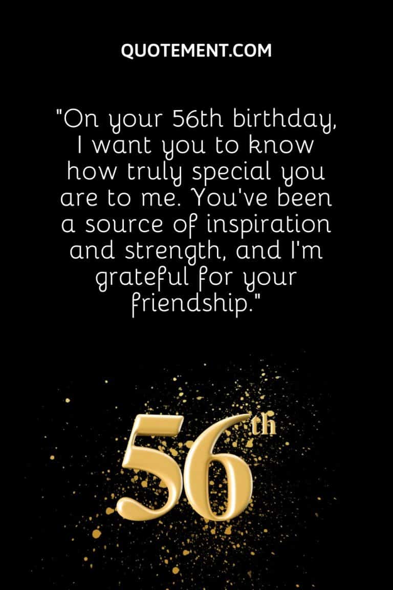 Collection Of 90 Happy 56th Birthday Wishes From The Heart