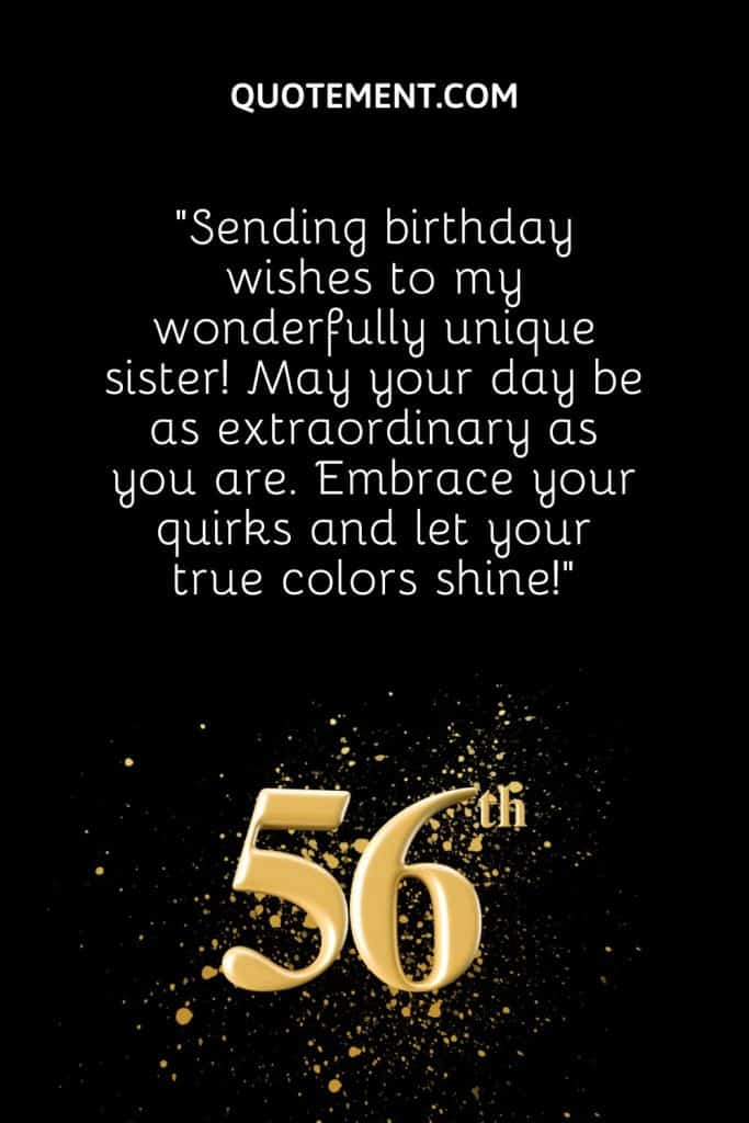 Collection Of 90 Happy 56th Birthday Wishes From The Heart